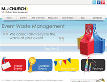 Tablet Screenshot of event-waste-management.com